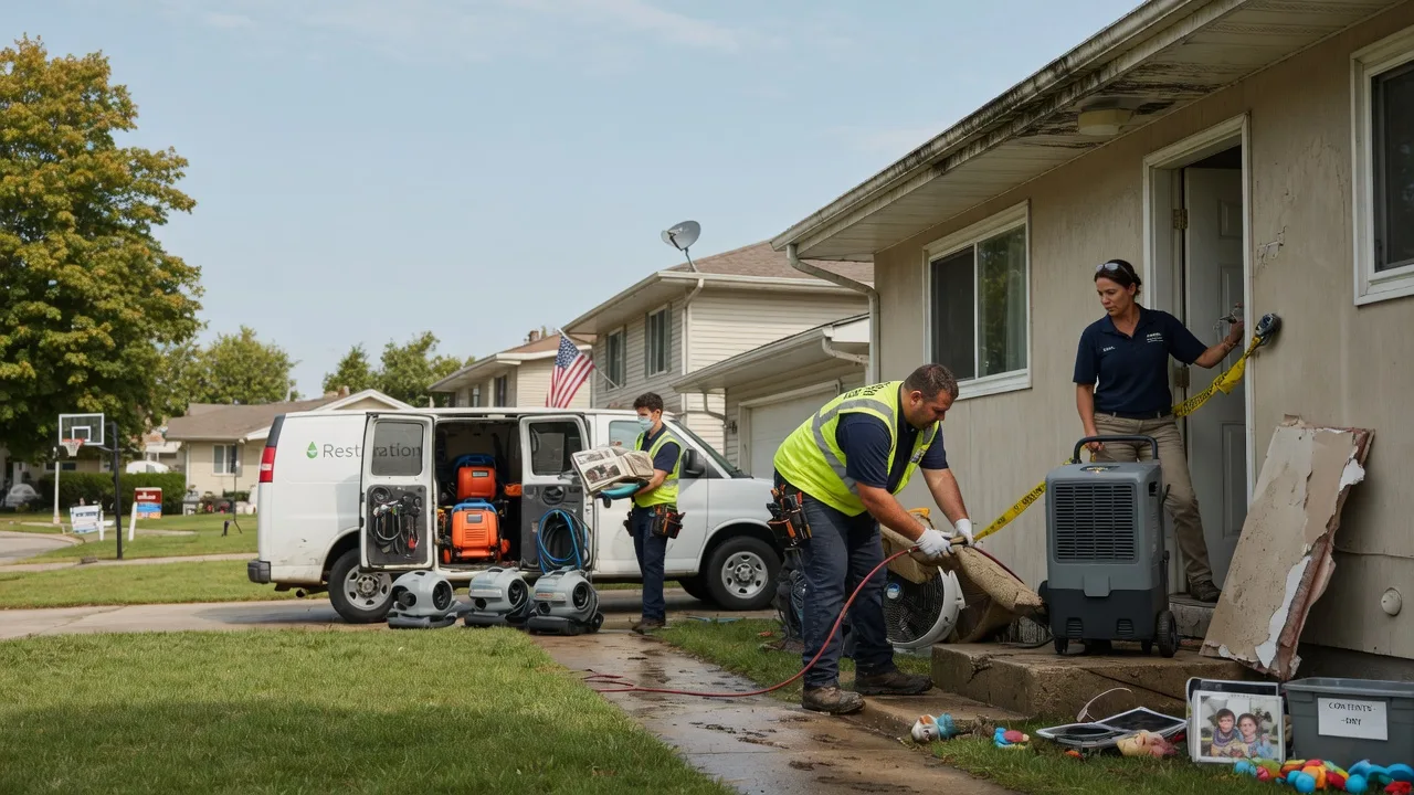Water Damage Restoration in Pittston, PA near me